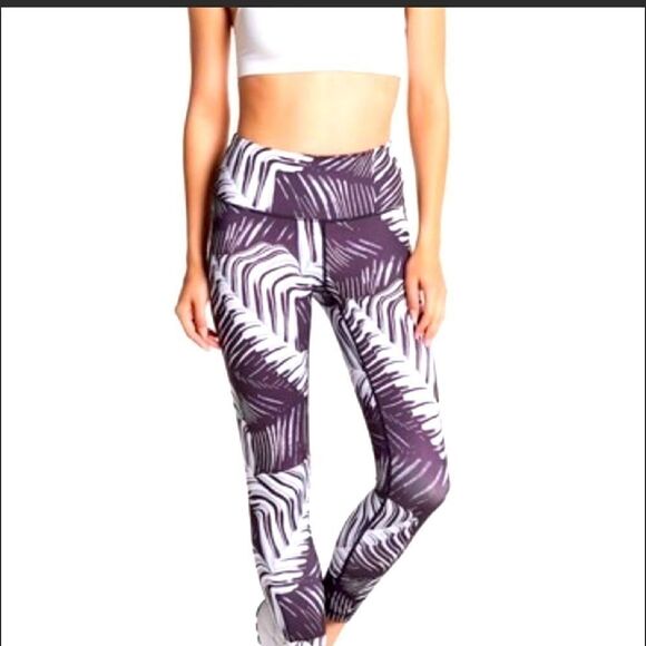 Z by Zella Daily Ankle Black Gray White Leggings S - Picture 1 of 6